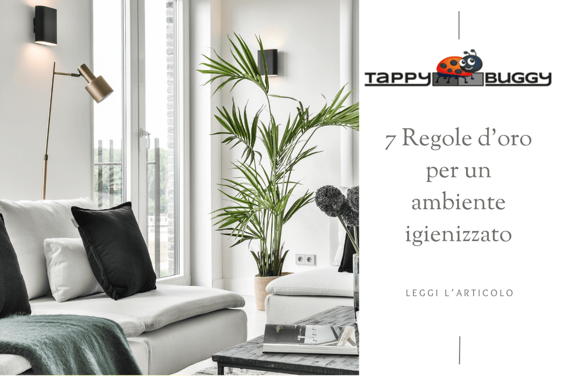 7 Regole d'oro per un ambiente igienizzato