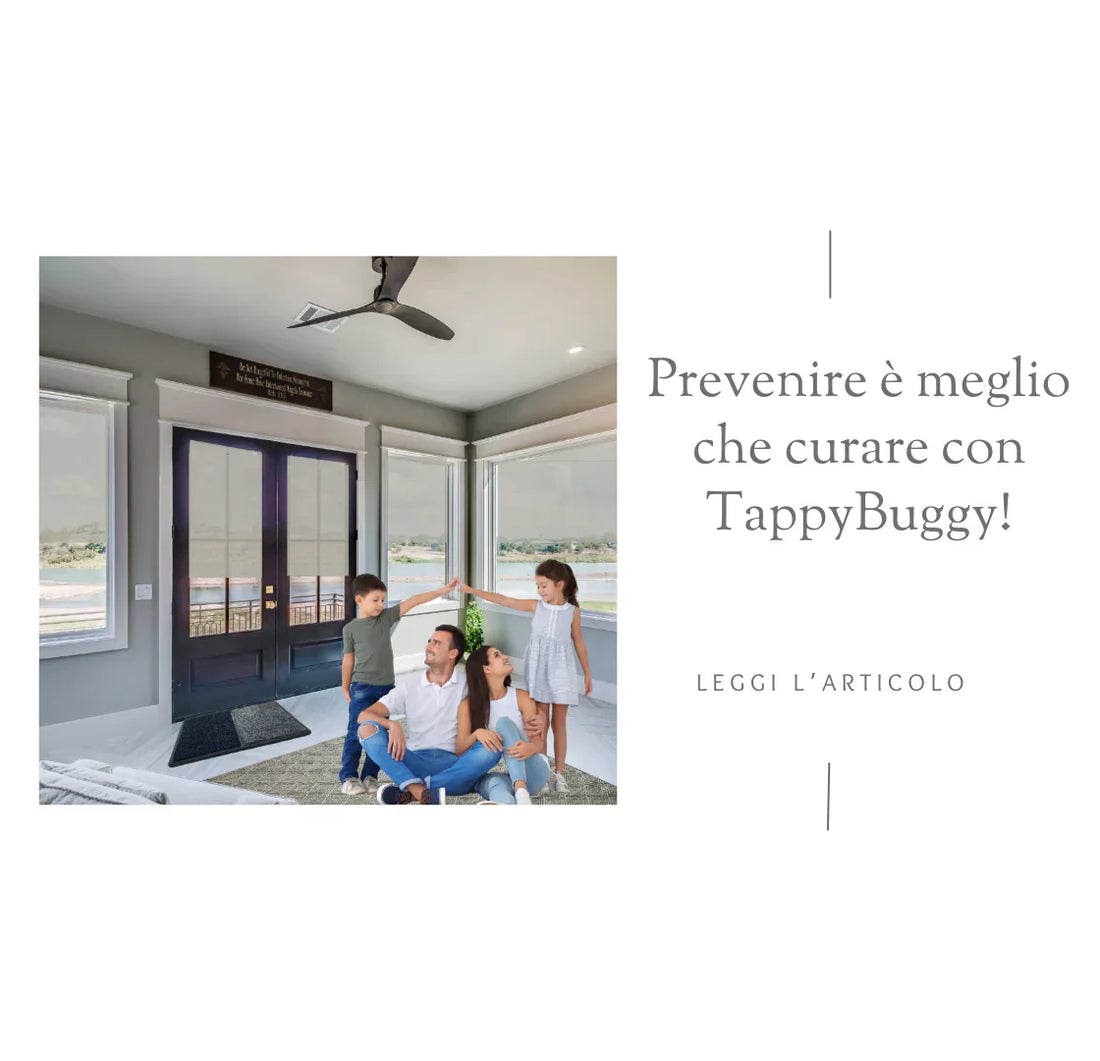 Come proteggere la casa da sporco e contaminazioni: la storia di Marco