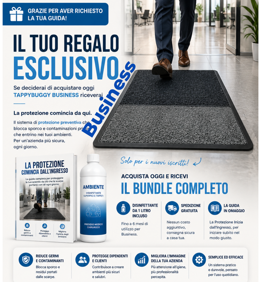 TappyBuggy Business – Protezione Professionale + fino a 6 mesi di ricarica